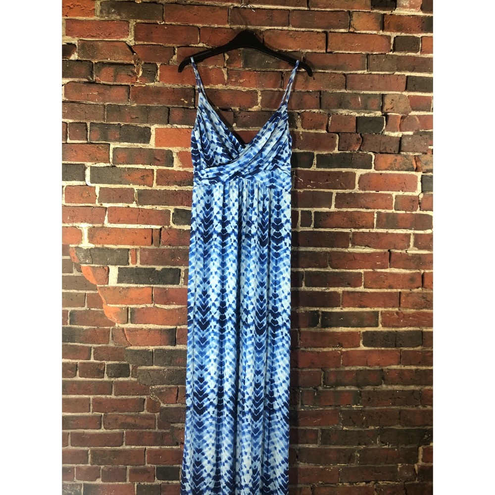 Printed Stretch Maxi